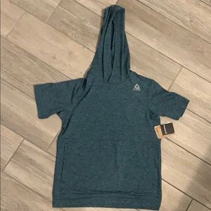 Brand new Reebok dry fit short sleeved hoodie